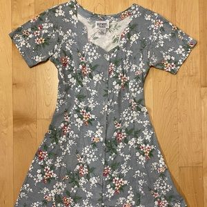 Vintage Mid-length floral dress